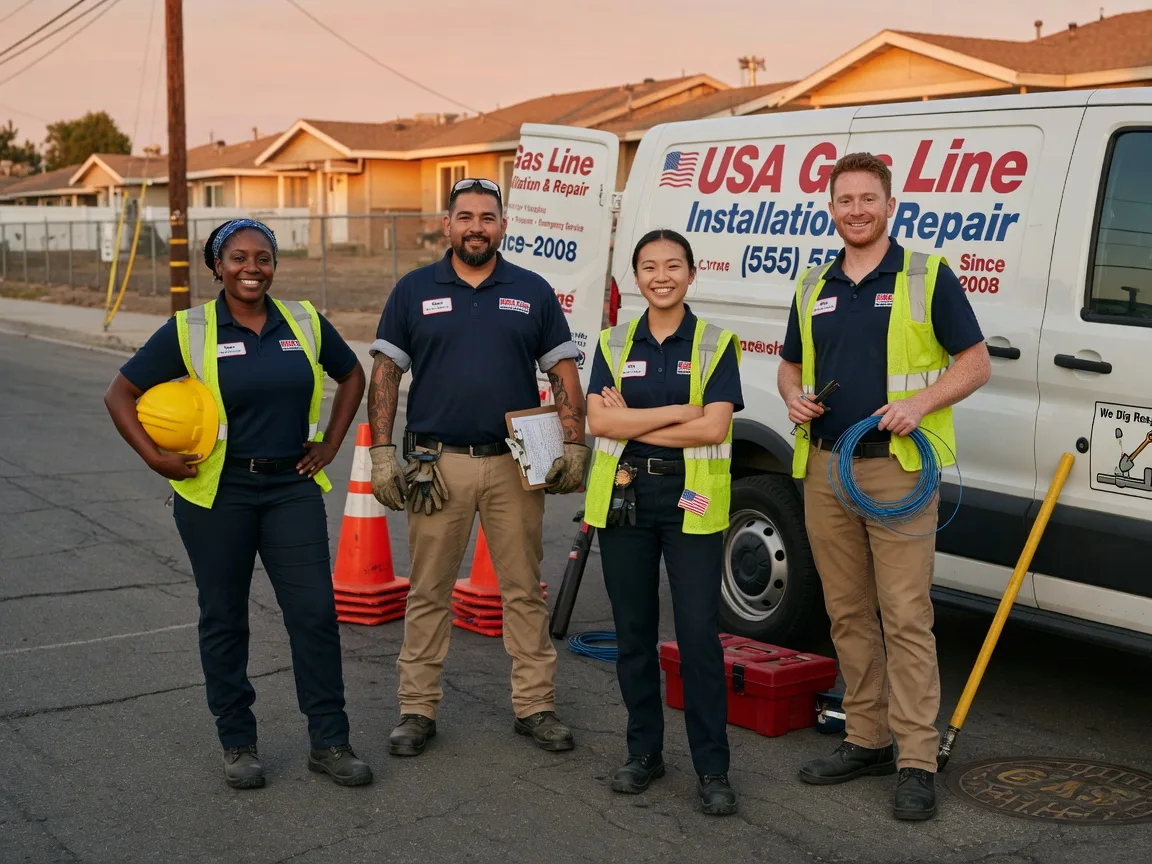 Gas Line Installation company in Portola, CA